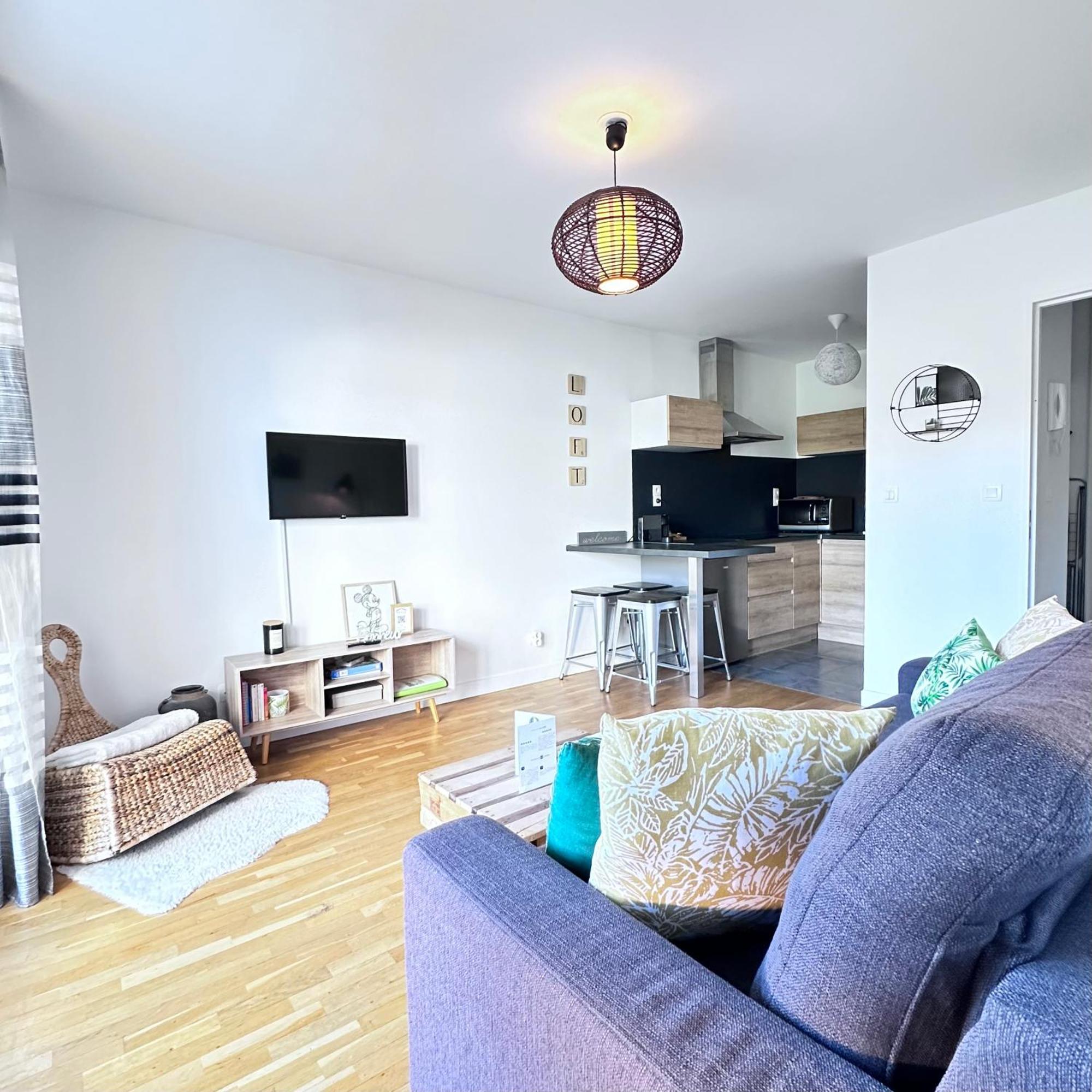 Beautiful Apartment * Parking* Disneyland 10 Min 몽테브랭 외부 사진
